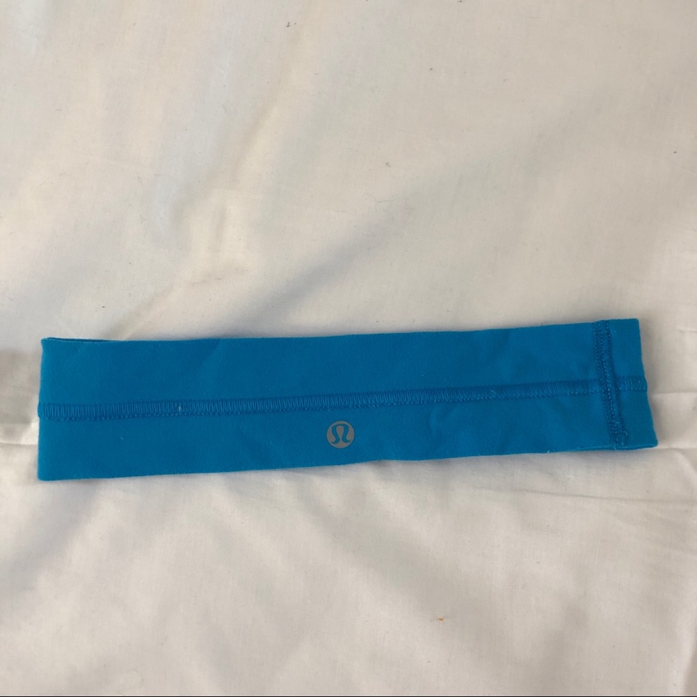 Cobalt blue lululemon headband
